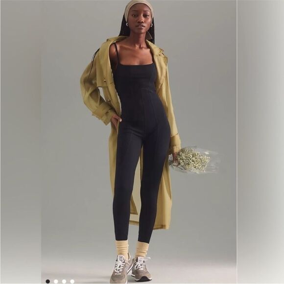 l*space Pants - L*Space Go The Distance Jumpsuit in Black Womens Large